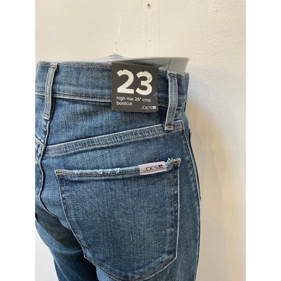 NWT Joe's High Rise Crop Bootcut Jeans Women's Size 23 - Picture 3 of 4
